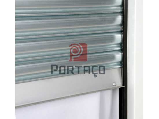 Perfil autolubrificante em pcv