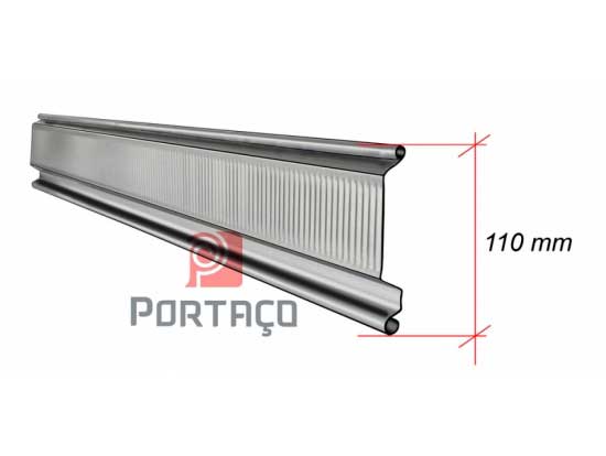 PTC60 - Cortina raiada galvanizada